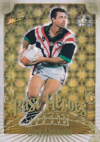 2008 NRL Centenary Past Hero - PH21 Greg Alexander Penrith Panthers