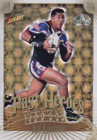 2008 NRL Centenary Past Hero - PH30 Ali Lauitiiti Warriors