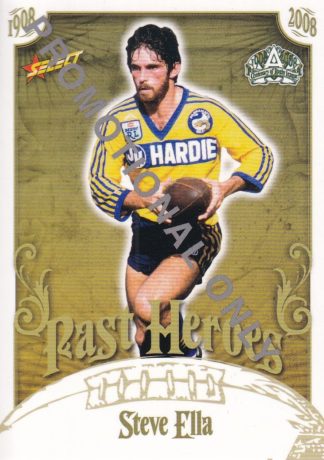 2008 NRL Centenary Promotional Card - PH20 Steve Ella Parramatta Eels