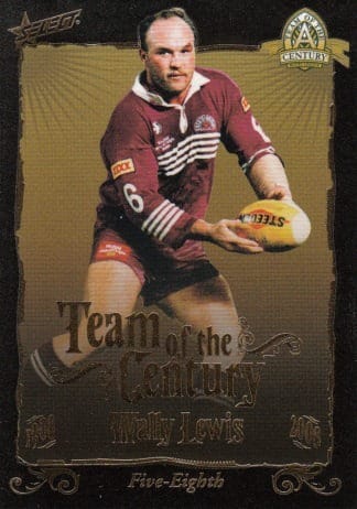 2008 NRL Centenary Team Of The Century - TC06 Wally Lewis