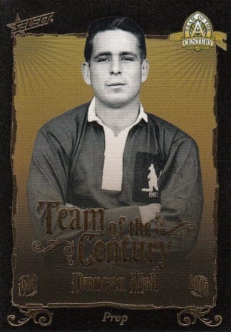 2008 NRL Centenary Team Of The Century - TC10 Duncan Hall