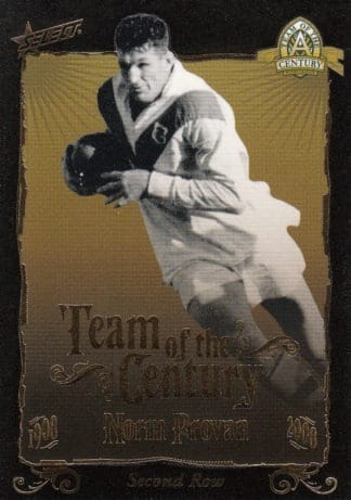 2008 NRL Centenary Team Of The Century - TC11 Norm Provan