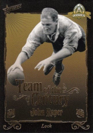 2008 NRL Centenary Team Of The Century - TC13 John Raper