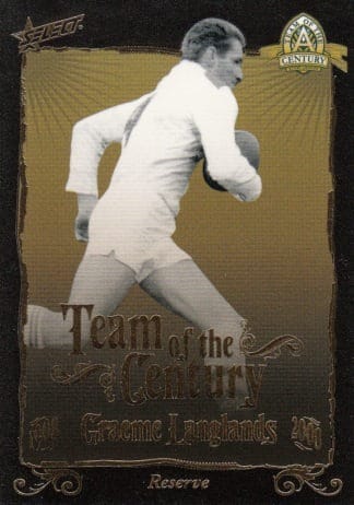 2008 NRL Centenary Team Of The Century - TC16 Graeme Langlands
