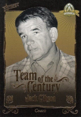 2008 NRL Centenary Team Of The Century - TC18 Jack Gibson