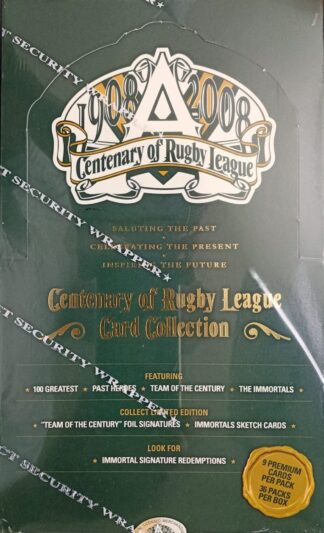 2008 NRL Centenary Factory Sealed Box