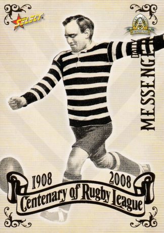 2008 NRL Centenary Common Card - Base 004 Dally Messenger