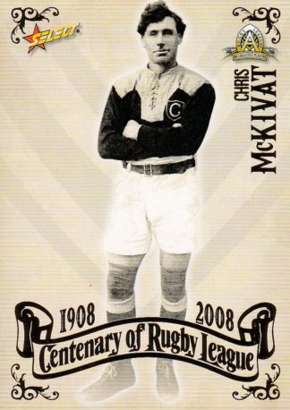 2008 NRL Centenary Common Card - Base 005 Chris McKivat