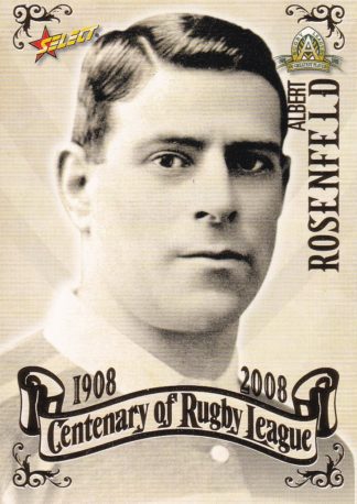2008 NRL Centenary Common Card - Base 007 Albert Rosenfeld