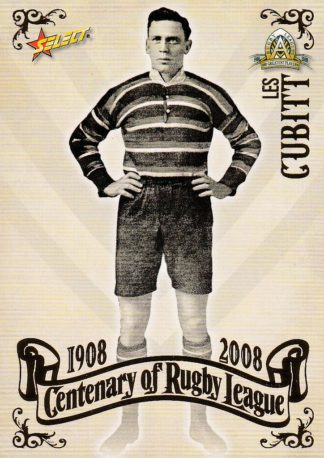 2008 NRL Centenary Common Card - Base 015 Les Cubitt
