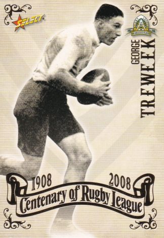 2008 NRL Centenary Common Card - Base 024 George Treweek