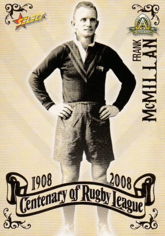 2008 NRL Centenary Common Card - Base 030 Frank McMillan