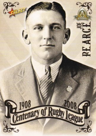 2008 NRL Centenary Common Card - Base 038 Joe Pearce
