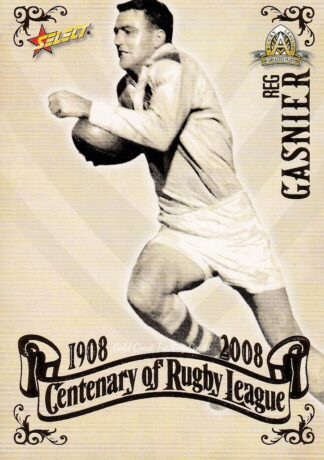 2008 NRL Centenary Common Card - Base 063 Reg Gasnier