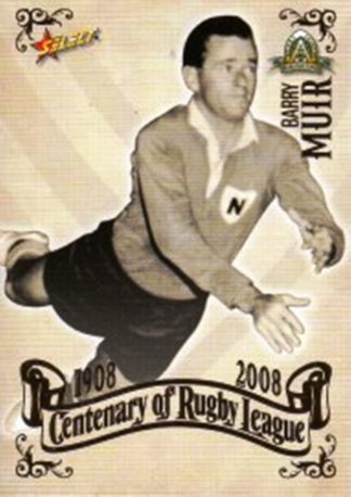 2008 NRL Centenary Common Card - Base 066 Barry Muir