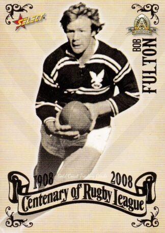 2008 NRL Centenary Common Card - Base 075 Bob Fulton