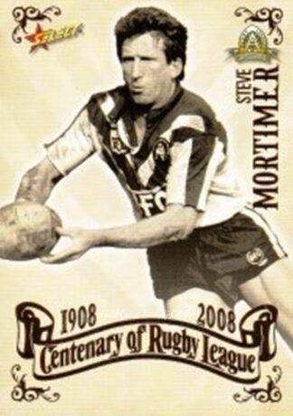 2008 NRL Centenary Common Card - Base 083 Steve Mortimer