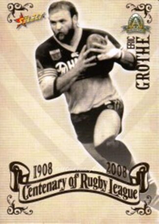 2008 NRL Centenary Common Card - Base 085 Eric Grothe