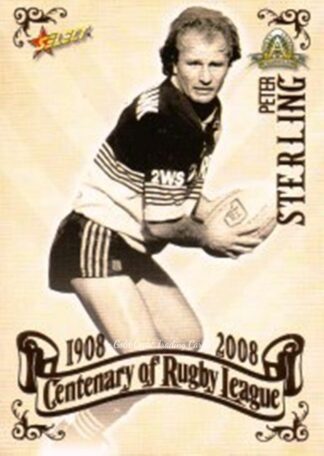 2008 NRL Centenary Common Card - Base 086 Peter Sterling