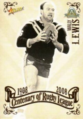 2008 NRL Centenary Common Card - Base 088 Wally Lewis