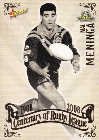 2008 NRL Centenary Common Card - Base 091 Mal Meninga