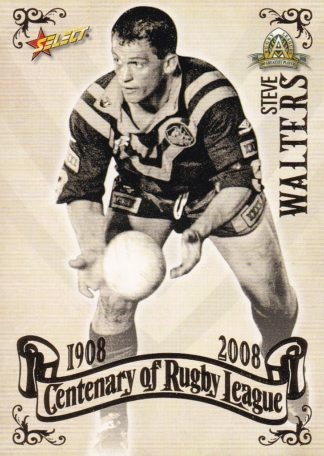 2008 NRL Centenary Common Card - Base 094 Steve Walters