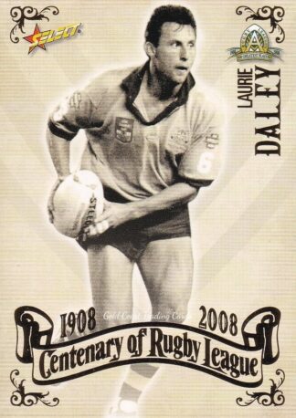 2008 NRL Centenary Common Card - Base 096 Laurie Daley