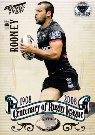2008 NRL Centenary Common Card - Base 172 Luke Rooney Penrith Panthers