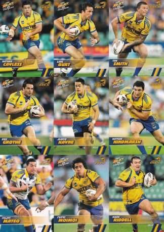 2008 NRL Champions Base Team Set - Parramatta Eels