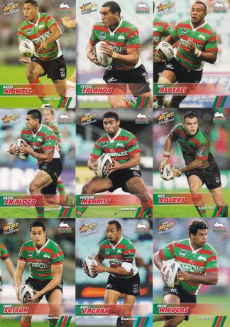 2008 NRL Champions Base Team Set - South Sydney Rabbitohs