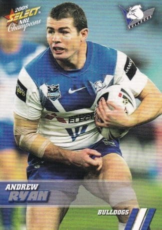 2008 NRL Champions Common Card - Base 016 Andrew Ryan Canterbury Bulldogs