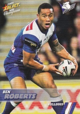 2008 NRL Champions Common Card - Base 026 Ben Roberts Canterbury Bulldogs