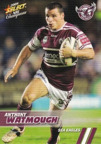 2008 NRL Champions Common Card - Base 073 Anthony Watmough Manly Sea Eagles