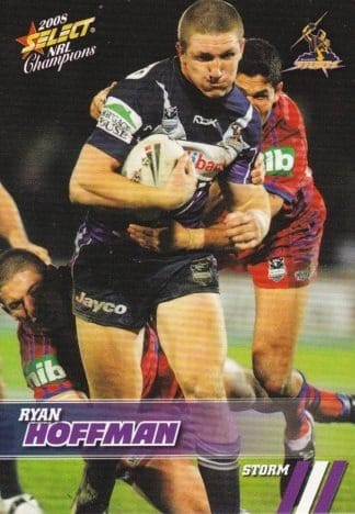 2008 NRL Champions Common Card - Base 081 Ryan Hoffman Melbourne Storm