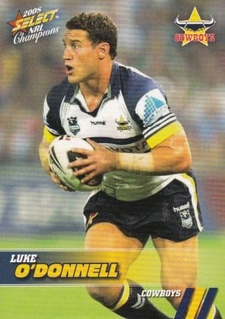 2008 NRL Champions Common Card - Base 106 Luke O'Donnell North Qld Cowboys