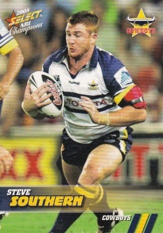 2008 NRL Champions Common Card - Base 108 Steve Southern North Qld Cowboys