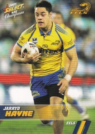 2008 NRL Champions Common Card - Base 116 Jarryd Hayne Parramatta Eels