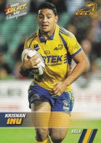 2008 NRL Champions Common Card - Base 121 Krisnan Inu Parramatta Eels