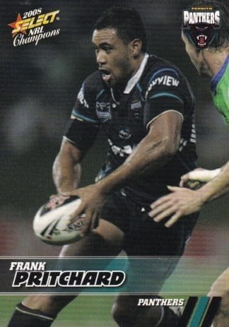 2008 NRL Champions Common Card - Base 129 Frank Pritchard Penrith Panthers