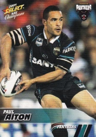 2008 NRL Champions Common Card - Base 134 Paul Aiton Penrith Panthers