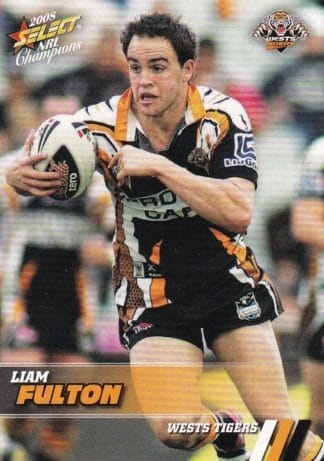 2008 NRL Champions Common Card - Base 187 Liam Fulton Wests Tigers