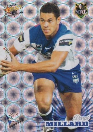 2008 NRL Champions Holofoil Parallel - HF027 Daryl Millard Canterbury Bulldogs