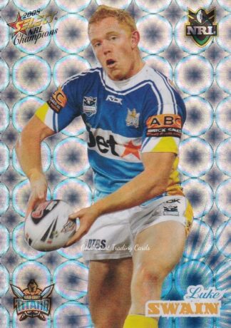 2008 NRL Champions Holofoil Parallel - HF060 Luke Swain Gold Coast Titans