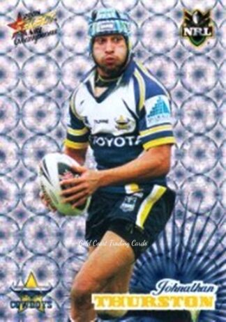2008 NRL Champions Holofoil Parallel - HF100 Johnathan Thurston North Qld Cowboys