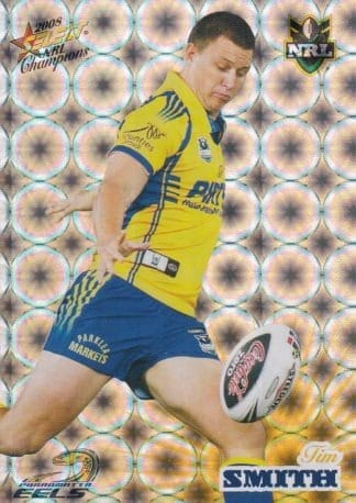 2008 NRL Champions Holofoil Parallel - HF114 Tim Smith Parramatta Eels