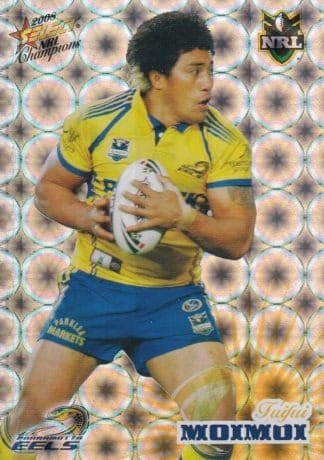 2008 NRL Champions Holofoil Parallel - HF119 Fuifui Moimoi Parramatta Eels