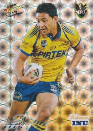 2008 NRL Champions Holofoil Parallel - HF121 Krisnan Inu Parramatta Eels