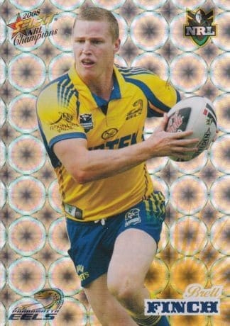 2008 NRL Champions Holofoil Parallel - HF122 Brett Finch Parramatta Eels