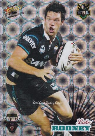 2008 NRL Champions Holofoil Parallel - HF133 Luke Rooney Penrith Panthers
