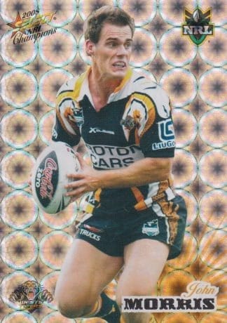 2008 NRL Champions Holofoil Parallel - HF193 John Morris Wests Tigers